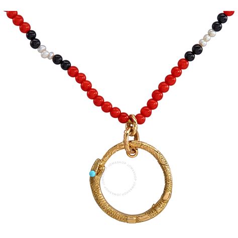 gucci ouroboros t shirt|gucci 18k gold barrel necklace.